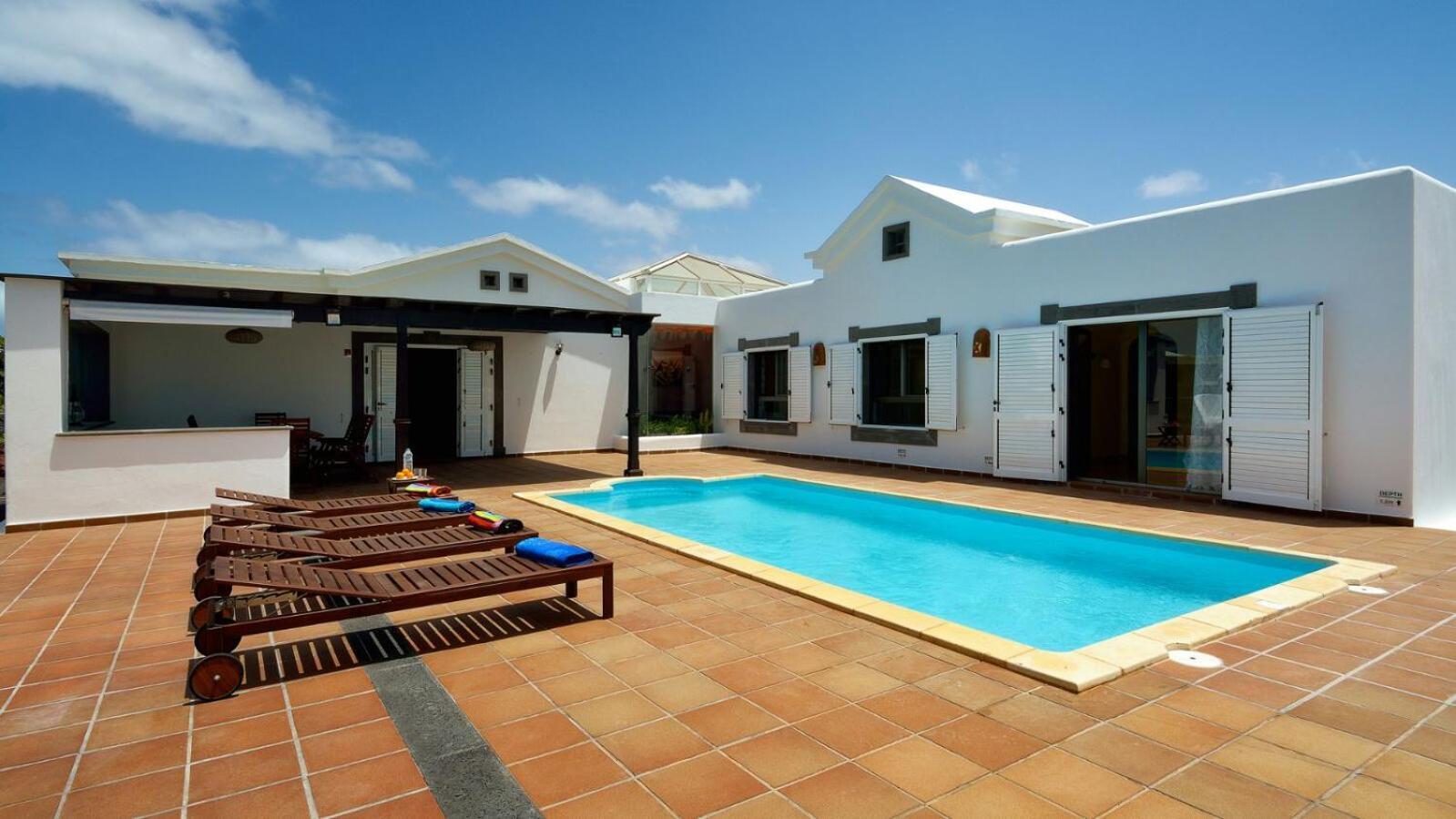 Villa Palma Playa Blanca  Ngoại thất bức ảnh